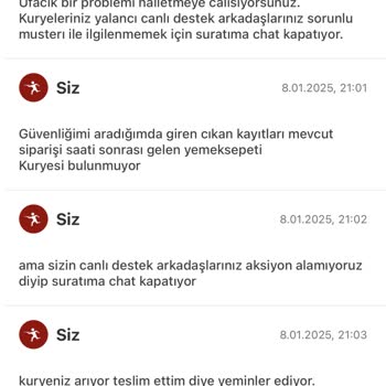 Yemeksepeti'nde Teslimat Krizi Ve Müşteri Hizmetleri Sorunu