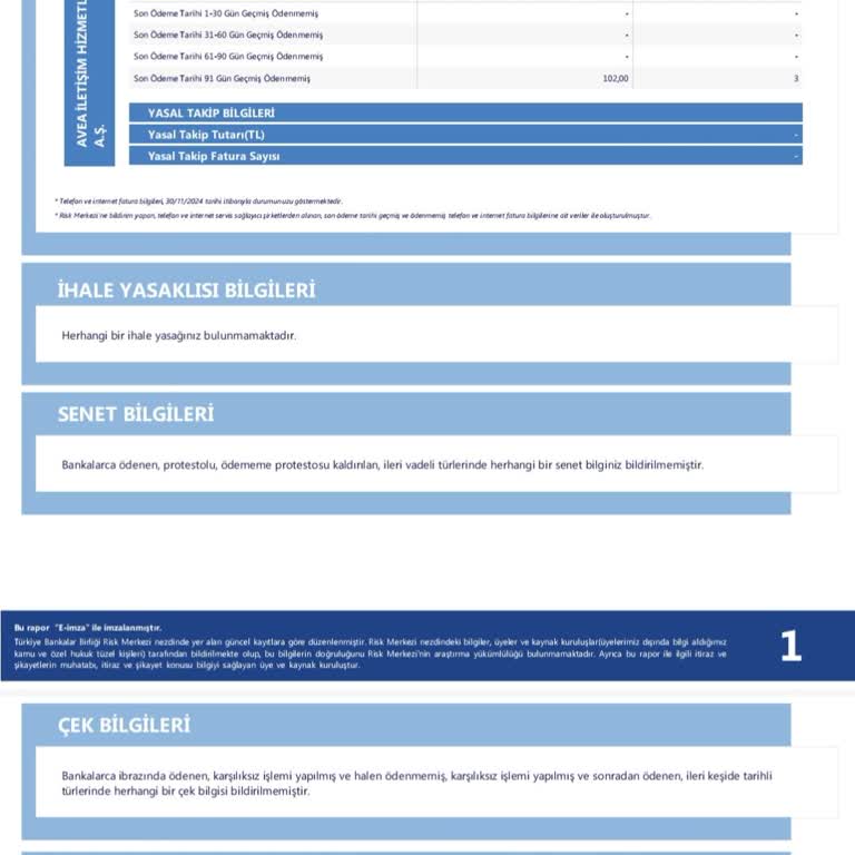 Ödenmiş Borcun Risk Merkezinde Güncellenmemesi