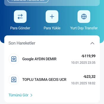 Hesabımdan İzinsiz Para Çekimi Ve İade Talebi