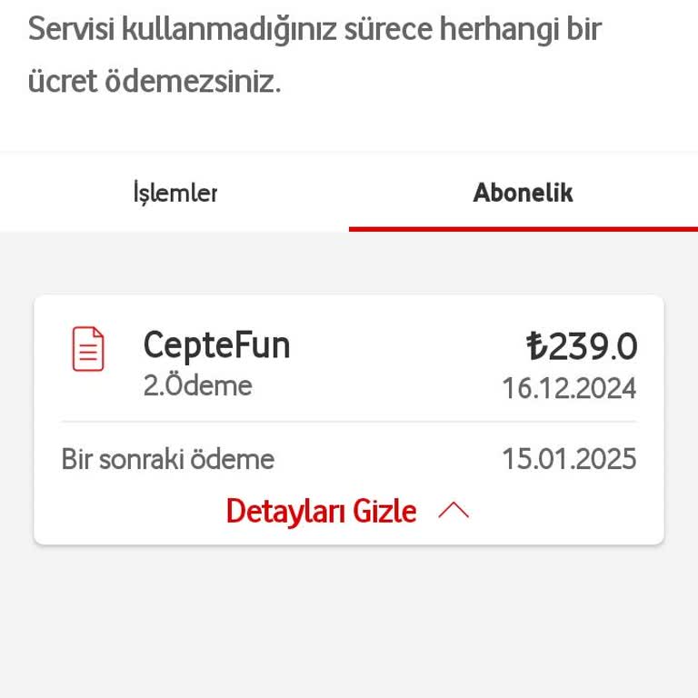Onaysız Ücret Kesintisi Ve Abonelik Sorunu