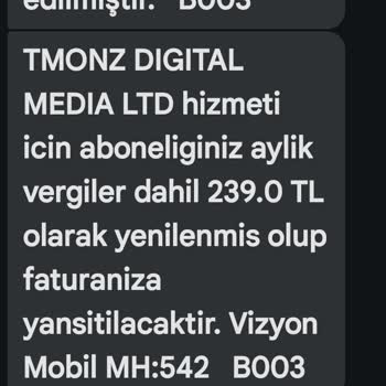Habersiz Abonelik Ücreti Mağduriyeti