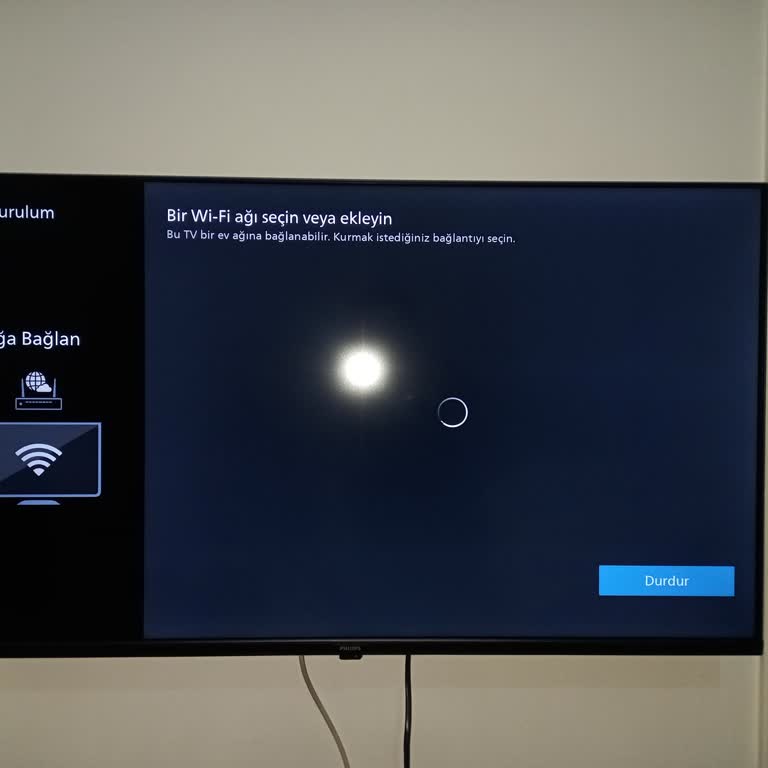 Philips TV Wi-Fi Bağlantı Sorunu