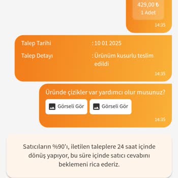 Trendyol Şikayeti