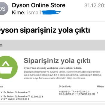 Dyson Ürün Teslimatında Eksik Hediye Mağduriyeti