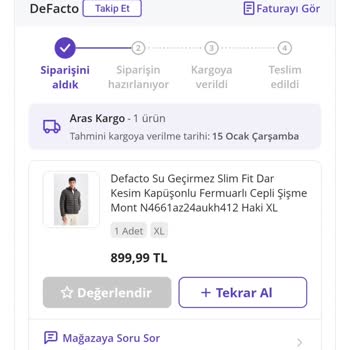 Sipariş İptali Ve Fiyat Artışı Sorunu