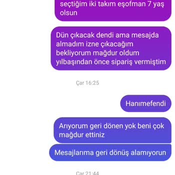 Teslim Edilmeyen Siparişler Ve İletişim Sorunları