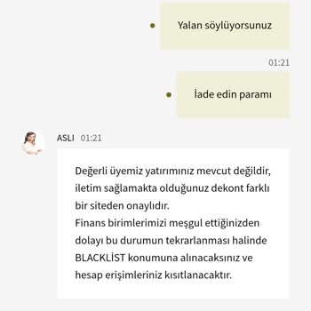 Yanıtsız Kalan Yatırım Ve Tehdit