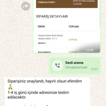 Zincir Fashion'dan Sipariş Sonrası Sessizlik