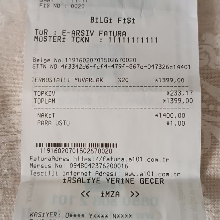 İade Talebine Red: A101 Mağazasında Yaşanan Sorun