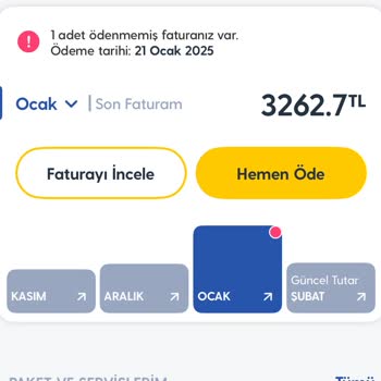 Fatura Şoku: Beklenmedik Yüksek Tutar