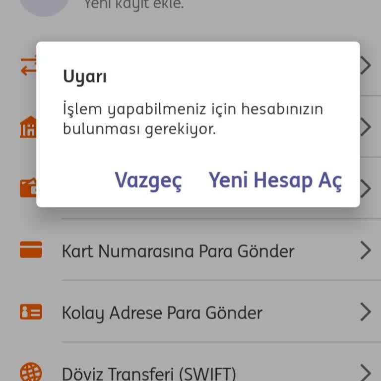 ING Bankasında Pasif Hesap Sorunu Ve Transfer Engeli