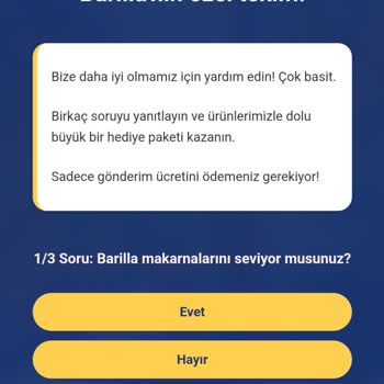Barilla Adı Kullanılarak Yapılan Yanıltıcılık Girişimi!