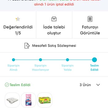 Eksik Teslimat Ve İade Sorunu