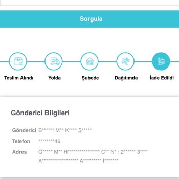 Kayıp Sipariş Ve Ulaşılmaz Müşteri Hizmeti