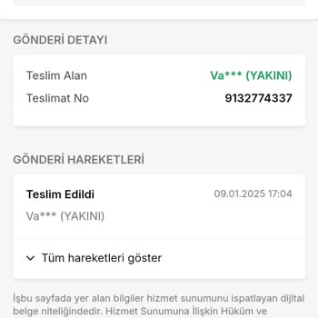 Trendyol Ekspres Kargo Teslimat Sorunu