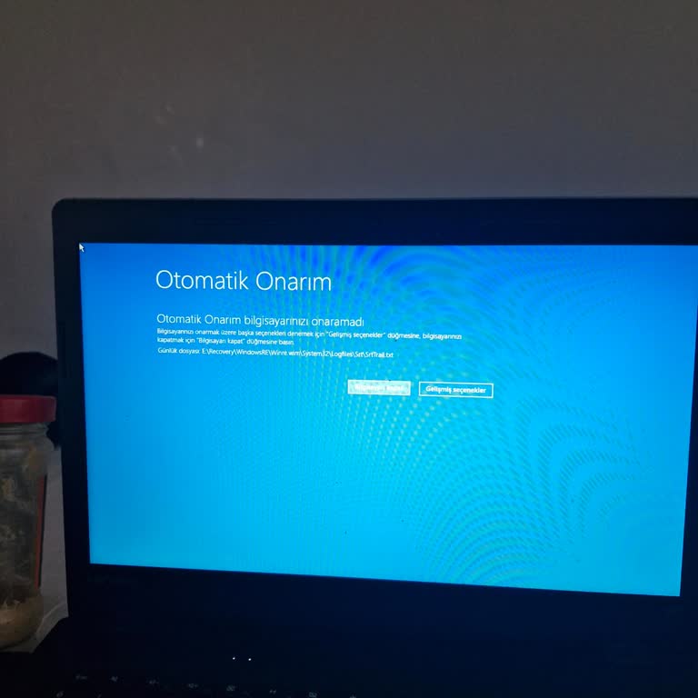 Bilgisayar Sıfırlama Sorunu Ve Otomatik Onarım Çıkmazı