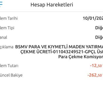 ATM'den Çekilen Parada Haksız Kesinti