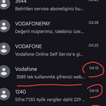 Vodafone Haksız Abonelik Ve Güvenlik Açığı Şikayeti