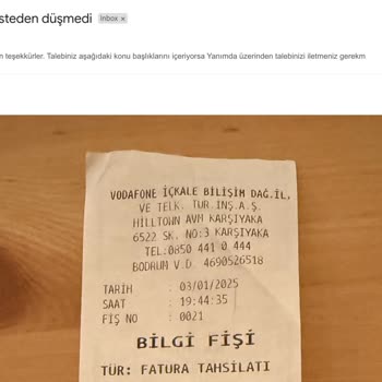 Vodafone İle Borç Ve İletişim Sorunları