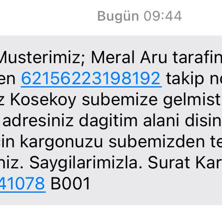 Kargo Teslimatında Keyfi Uygulama Ve İletişim Sorunu