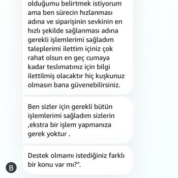 Stokta Olmasına Rağmen Gönderilmeyen Ürün