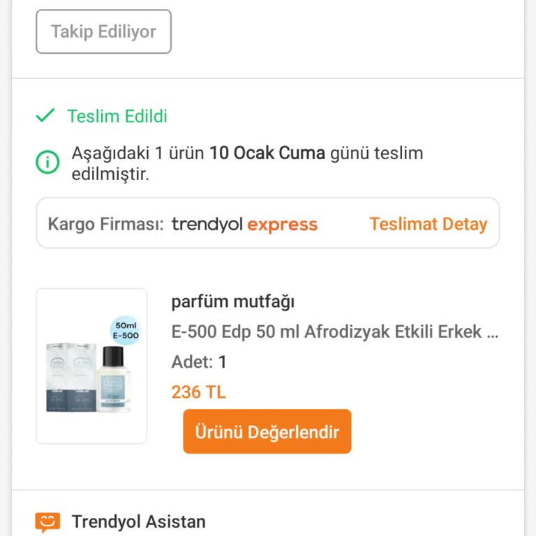 Trendyol'dan Aldığım Parfüm Hayal Kırıklığı Yarattı