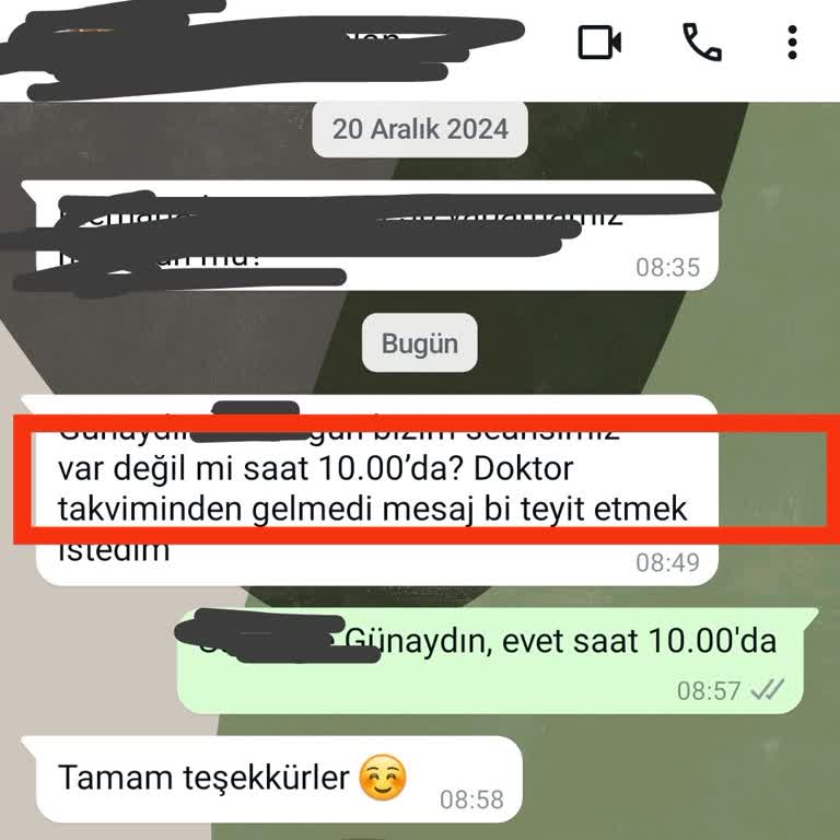 Randevu Mesajları İletilmiyor, Seanslar Aksıyor