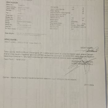 Anadolu Sigorta'nın Sürekli Oyalamaları Ve Kasko Bedelimin Ödenmemesi