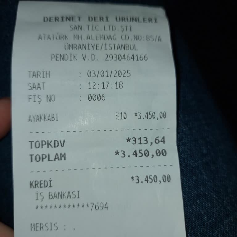 Ümraniye Derinet Mağazasından Aldığım Çizmenin Teslimat Sorunu