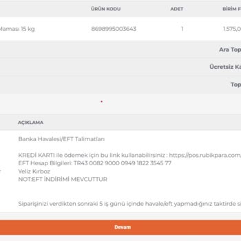 Teslim Edilmeyen Sipariş Ve İletişimsizlik Sorunu