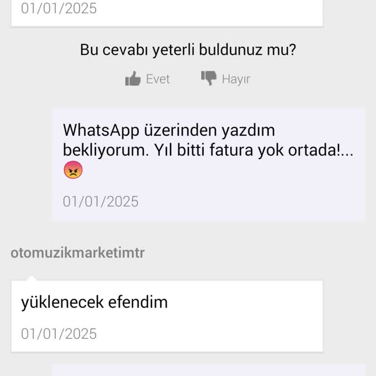 N11'de Fatura Sorunu Ve Müşteri Hizmetleri Hayal Kırıklığı