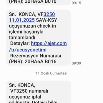 Son Dakika Uçuş İptali Mağduriyeti