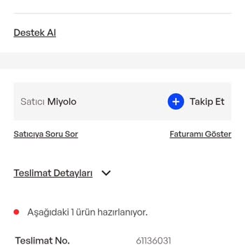 Kayıp Sipariş Ve İletişim Sorunu