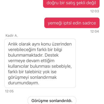 Kupon İptali Ve Kaba Müşteri Hizmeti