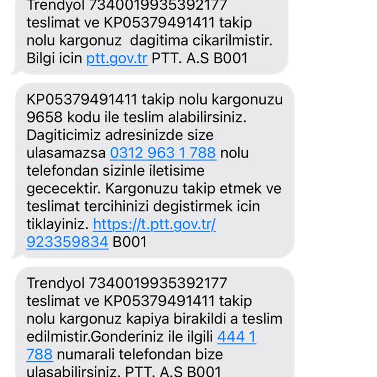 PTT Kargo Teslimat Sorunu: Kapıya Bırakılan Kargo Ve Ulaşılamayan İletişim