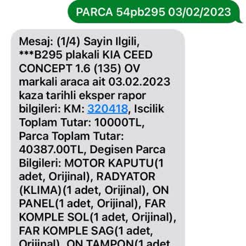 Kaza Sonrası Yanlış Kilometre Kaydı Sorunu