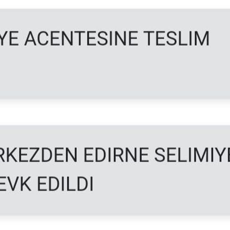 Kuryenet Edirne Selimiye Şubesine Ulaşım Sorunu