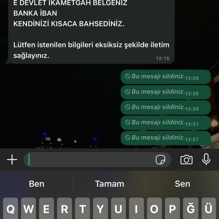 Kişisel Bilgilerimin İzinsiz Kullanımı Ve Sahte Hesap Açılması