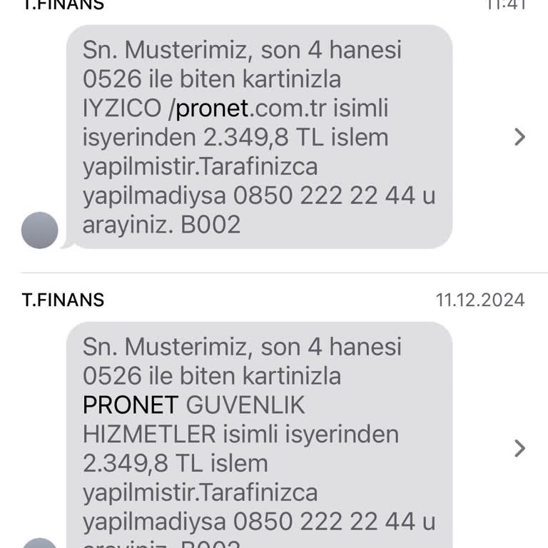 Pronet Faturalarında Yanıltıcı Ücretlendirme