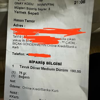 Dürümde Poşet Şoku: Giresun'da Tehlikeli Teslimat