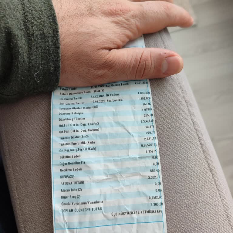 Doğalgaz Faturasında Haksız Eklemeler Ve Yetersiz Müşteri Hizmetleri