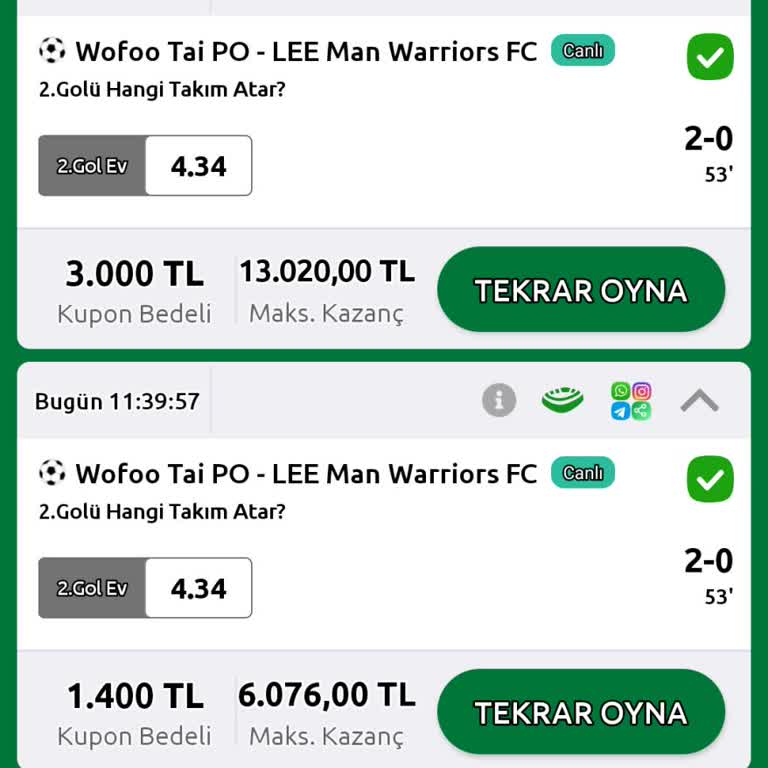 Yanlış Skor Nedeniyle Mağduriyet