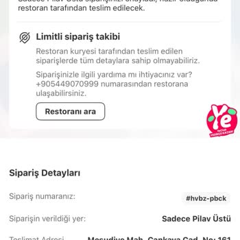 Yemek Sepeti'nde Teslim Edilmeyen Sipariş Sorunu