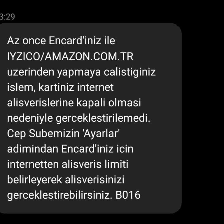 İzinsiz Alışveriş İşlemleriyle Karşı Karşıya Kaldım