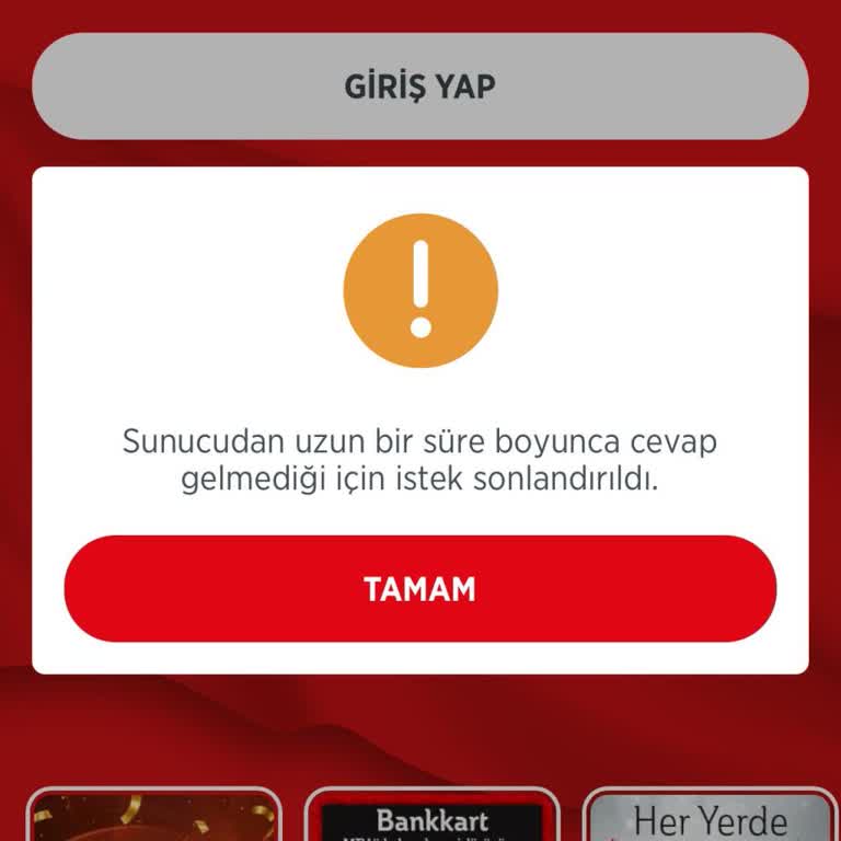 Ziraat Mobil Uygulamasına Erişim Sorunu