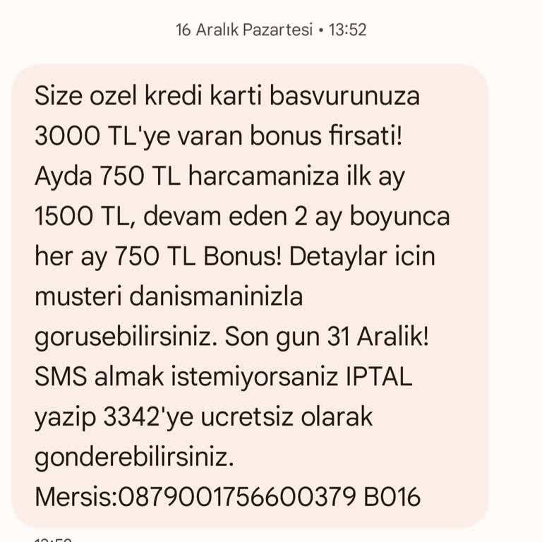 Yanıltıcı Kampanya Ve Eksik Bonus Ödemesi