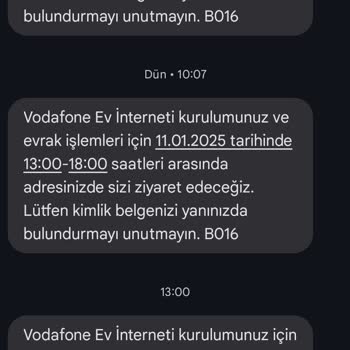 Vodafone'dan Sürekli Ertelenen Randevu Ve İletişim Sorunu