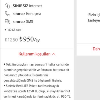Sınırsız Denilen Tarifede Sınırlı Kota Sorunu