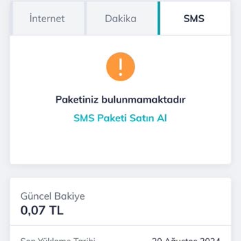 Ödenen Paket Yüklenmedi Ve İade Yapılmıyor
