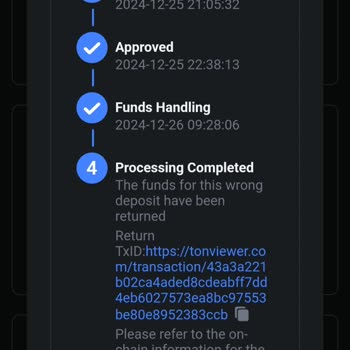 Yanlış Memo Nedeniyle USDT İadesinde Sorun